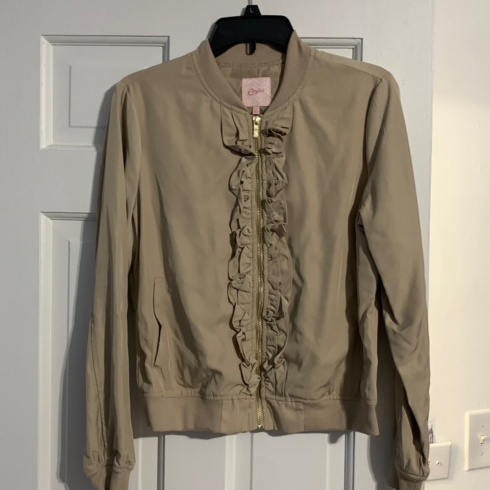 Candies, size L, color tan, and pink